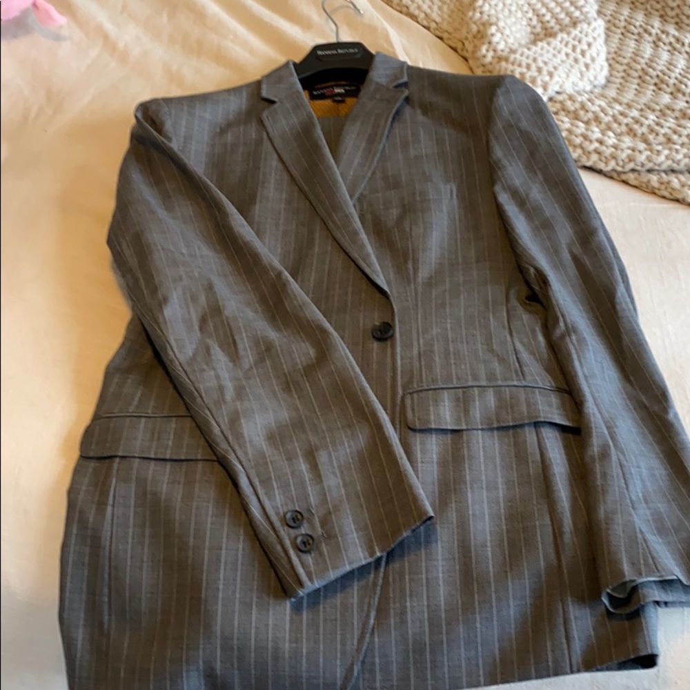 Banana Republic Pinstripe Suit